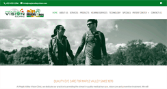 Desktop Screenshot of maplevalleyvision.com